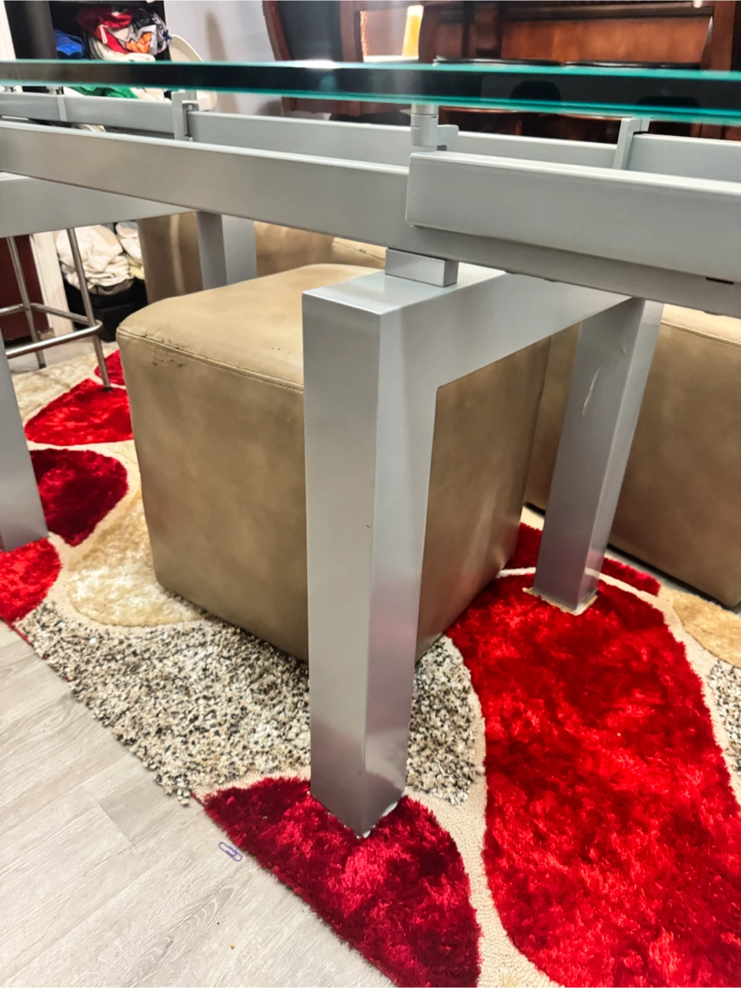 Modern Glass Dining Table - photo 5