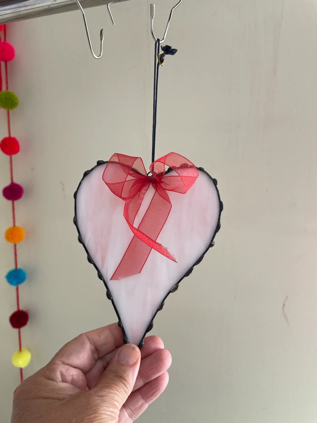 Stained Glass Heart Decoration - photo 5