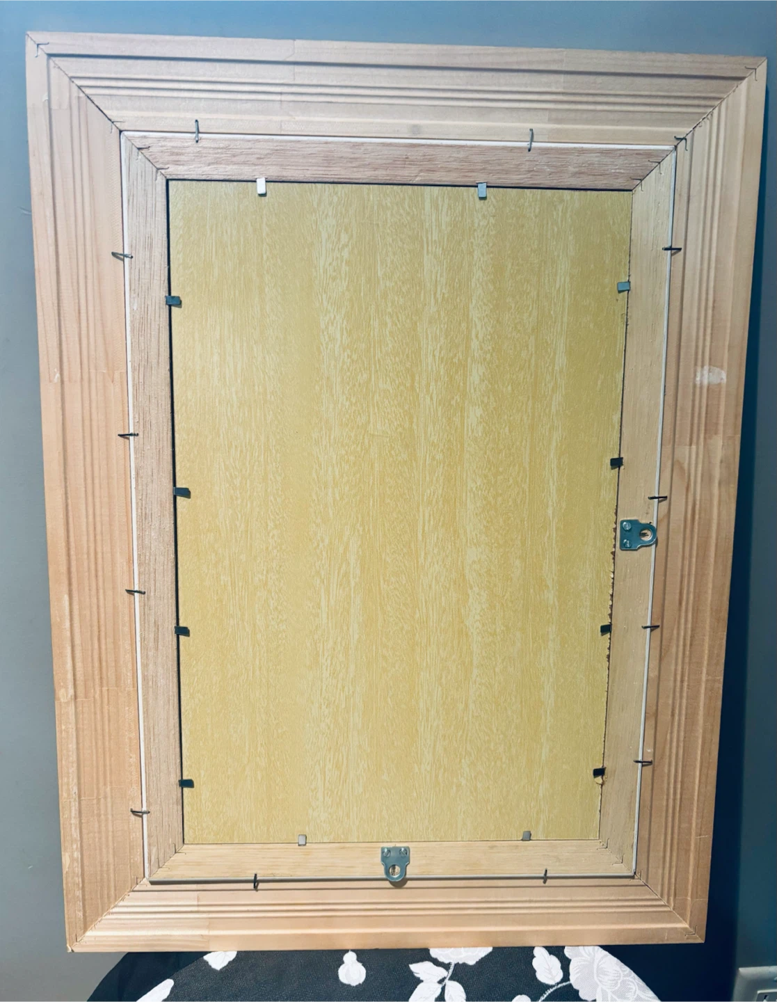 3 Woven Bamboo Wooden Picture Frames - photo 3
