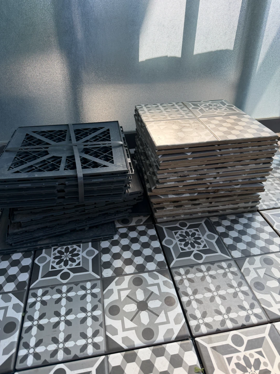 Decorative Floor Tiles (20 SF)