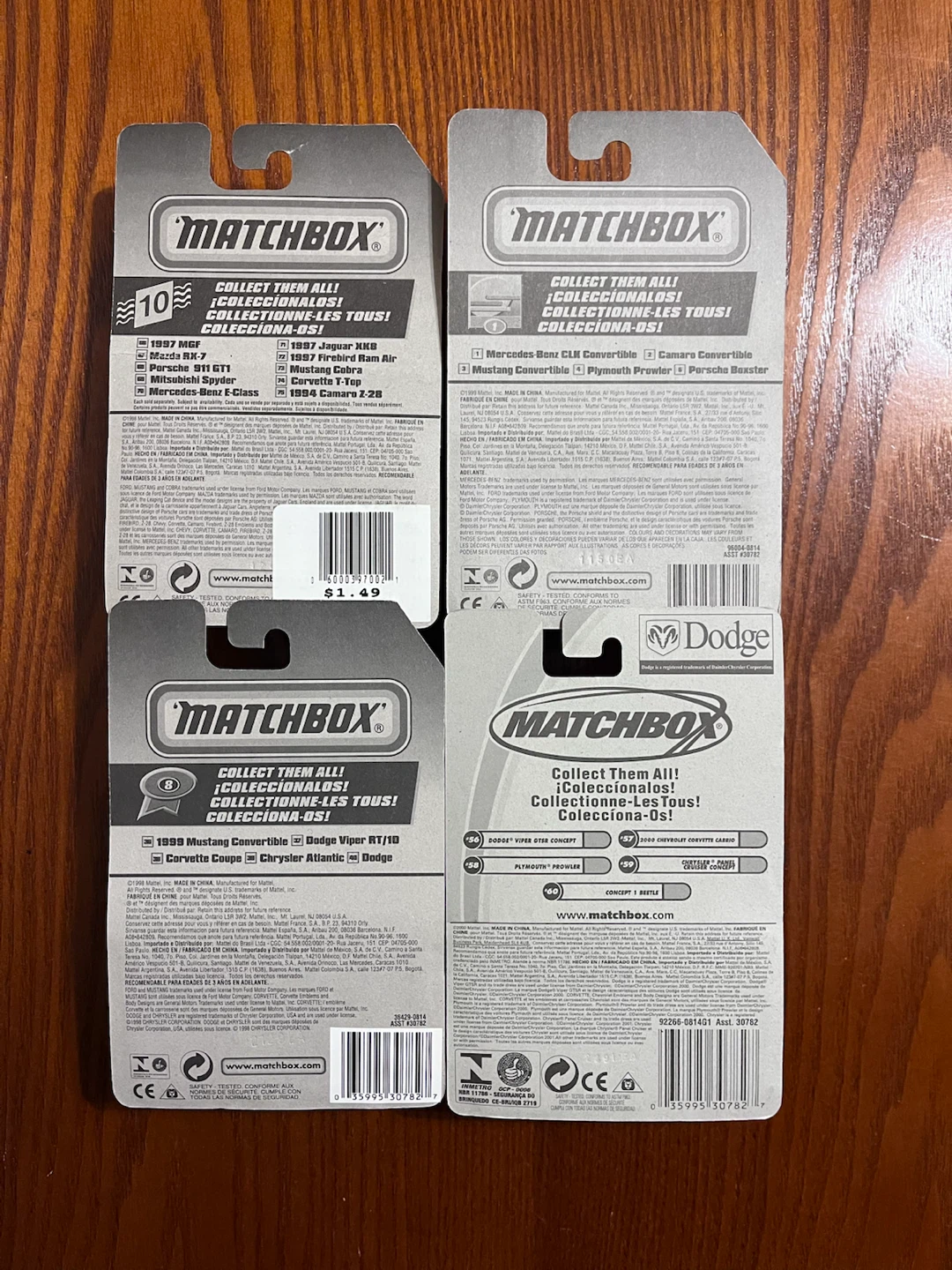 VINTAGE (1998-2000) MATCHBOX VEHICLES 1:64 Scale diecast - photo 2