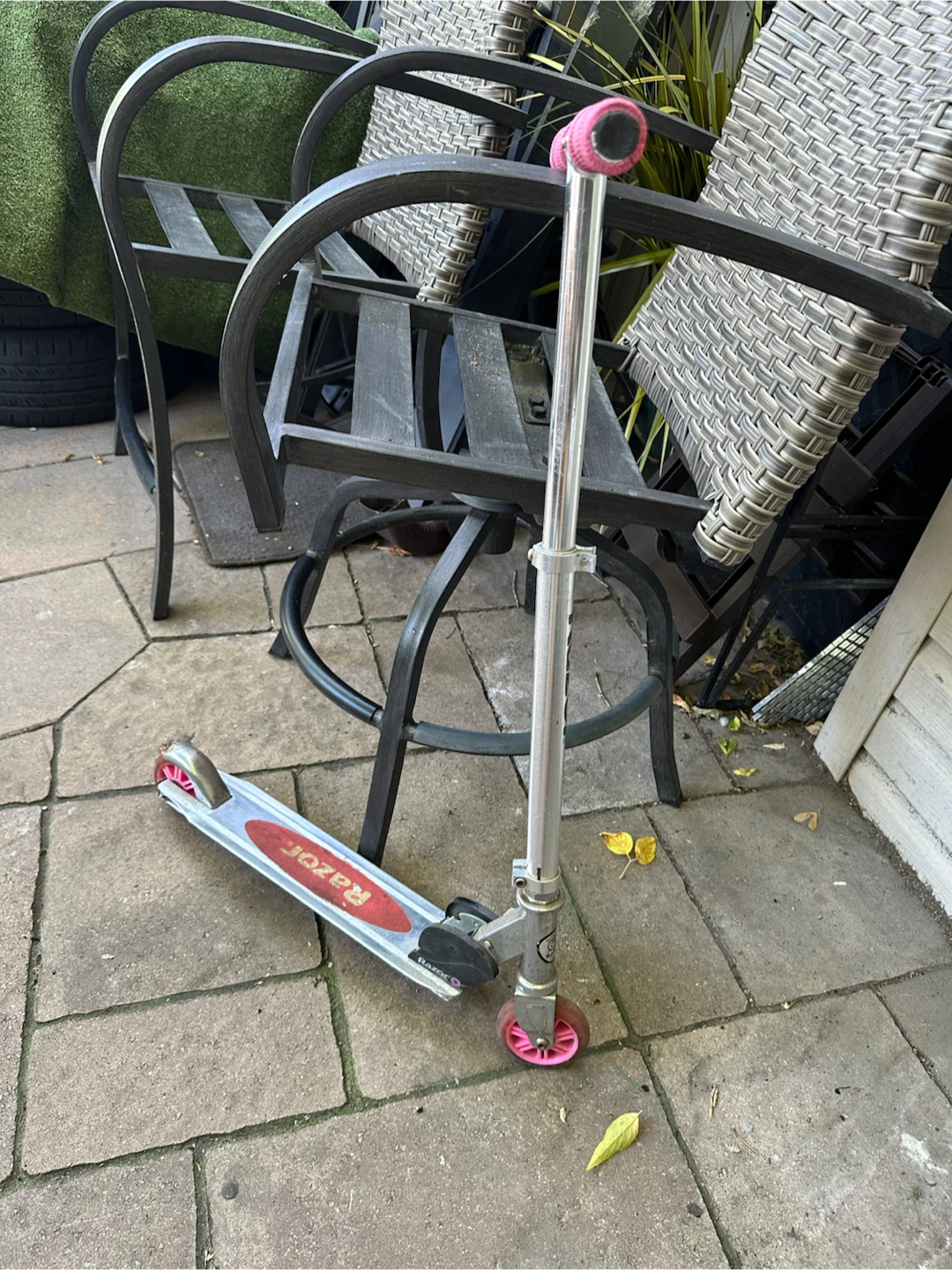 Razor Scooter - Pink and Silver