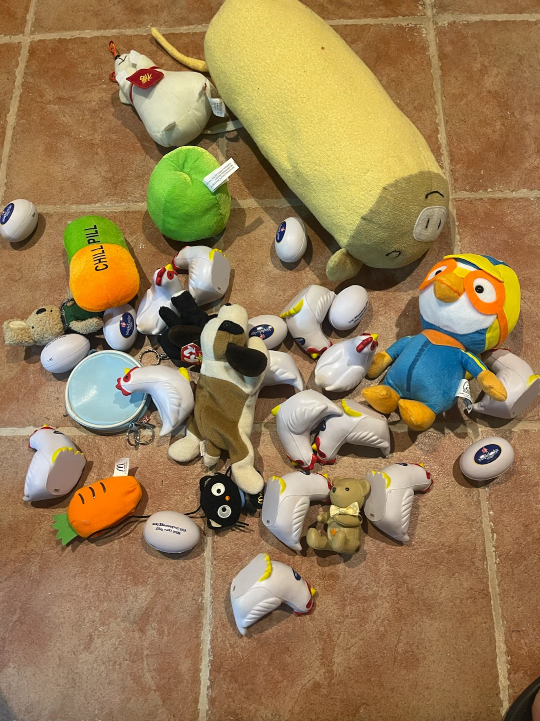 Plush toys .. whole bag $10 - photo 2