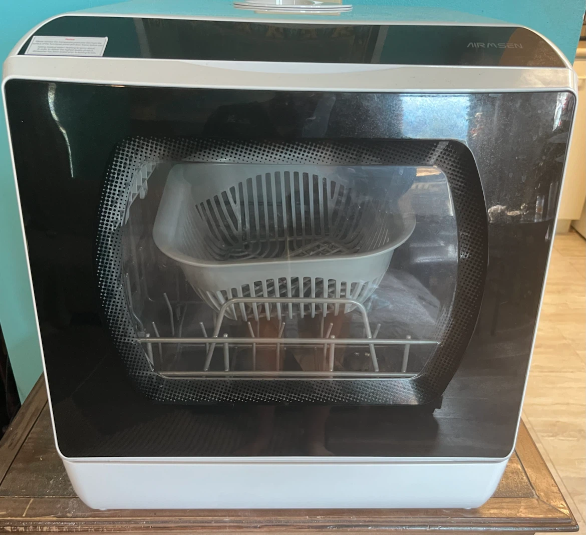 Airmesen Portable Countertop Dishwasher TDQR03