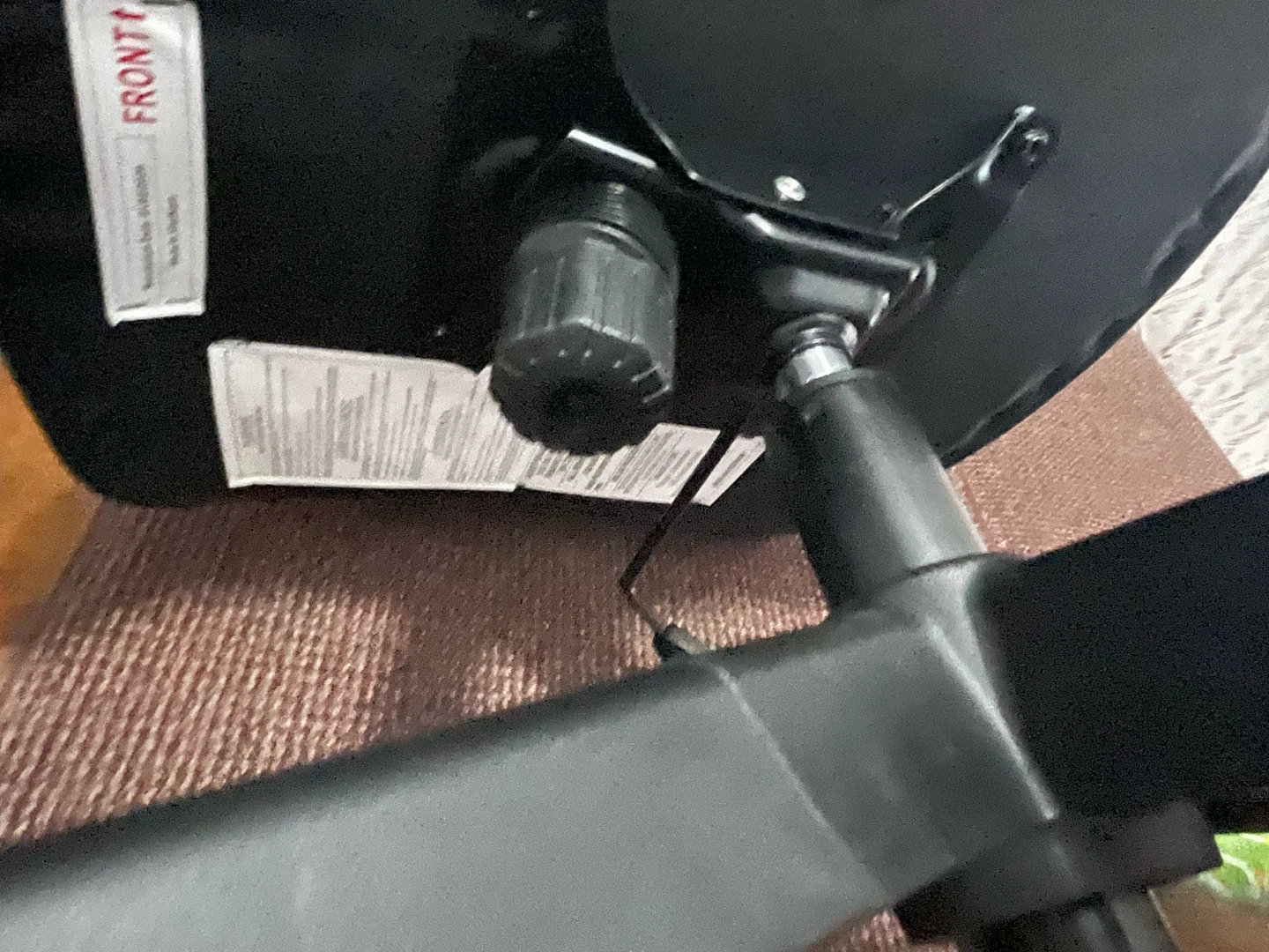 Black Mesh Office Chair - unused - photo 3