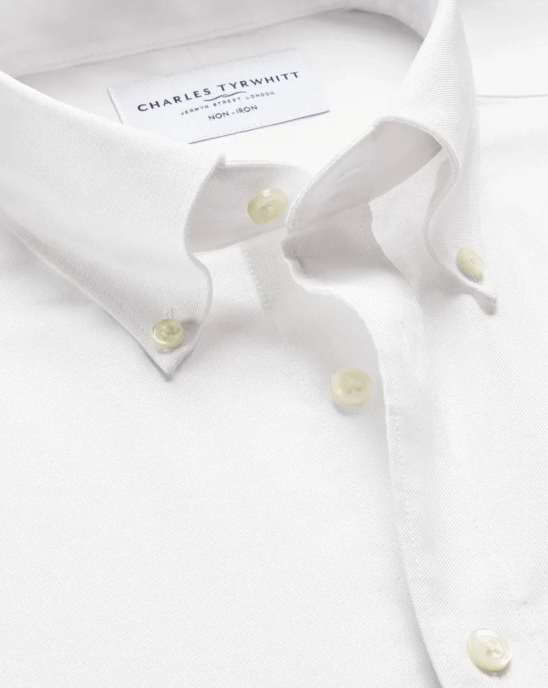 Charles Tyrwhitt Super Slim Fit White Dress Shirt 16/33in - photo 2