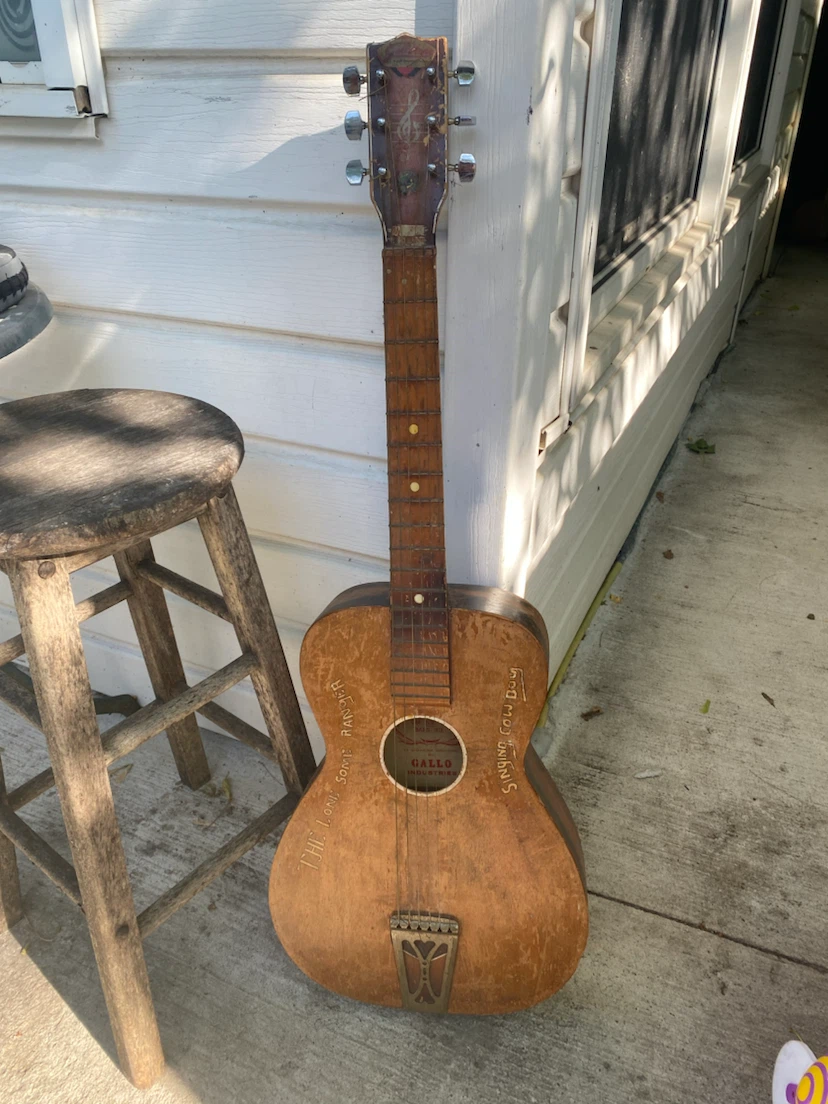 Vintage Gallo Acoustic Guitar