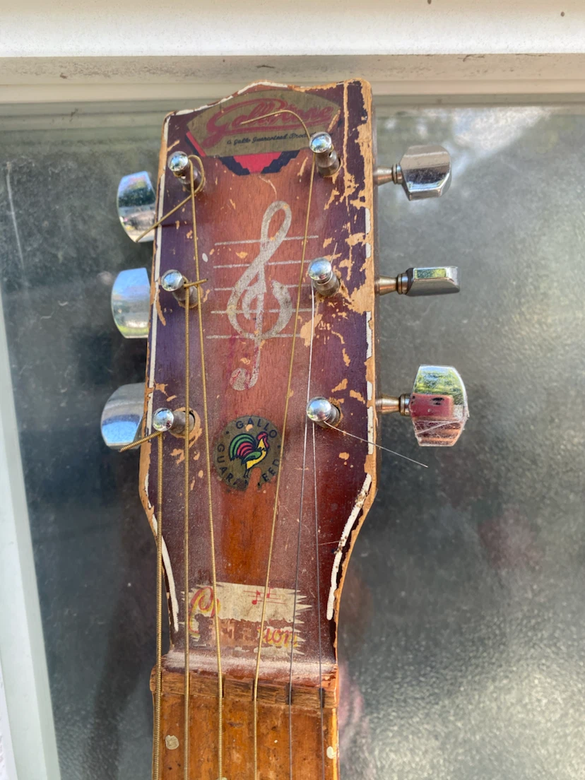 Vintage Gallo Acoustic Guitar - photo 3
