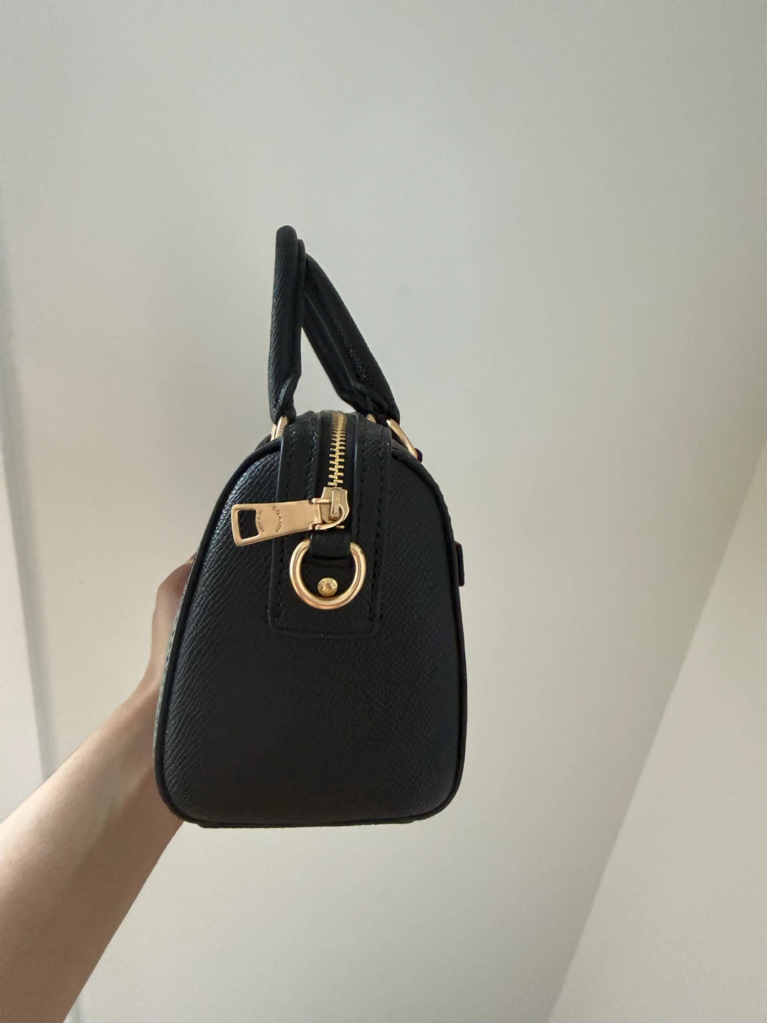Coach Black Pebble Leather Mini Bowie Bag - photo 3