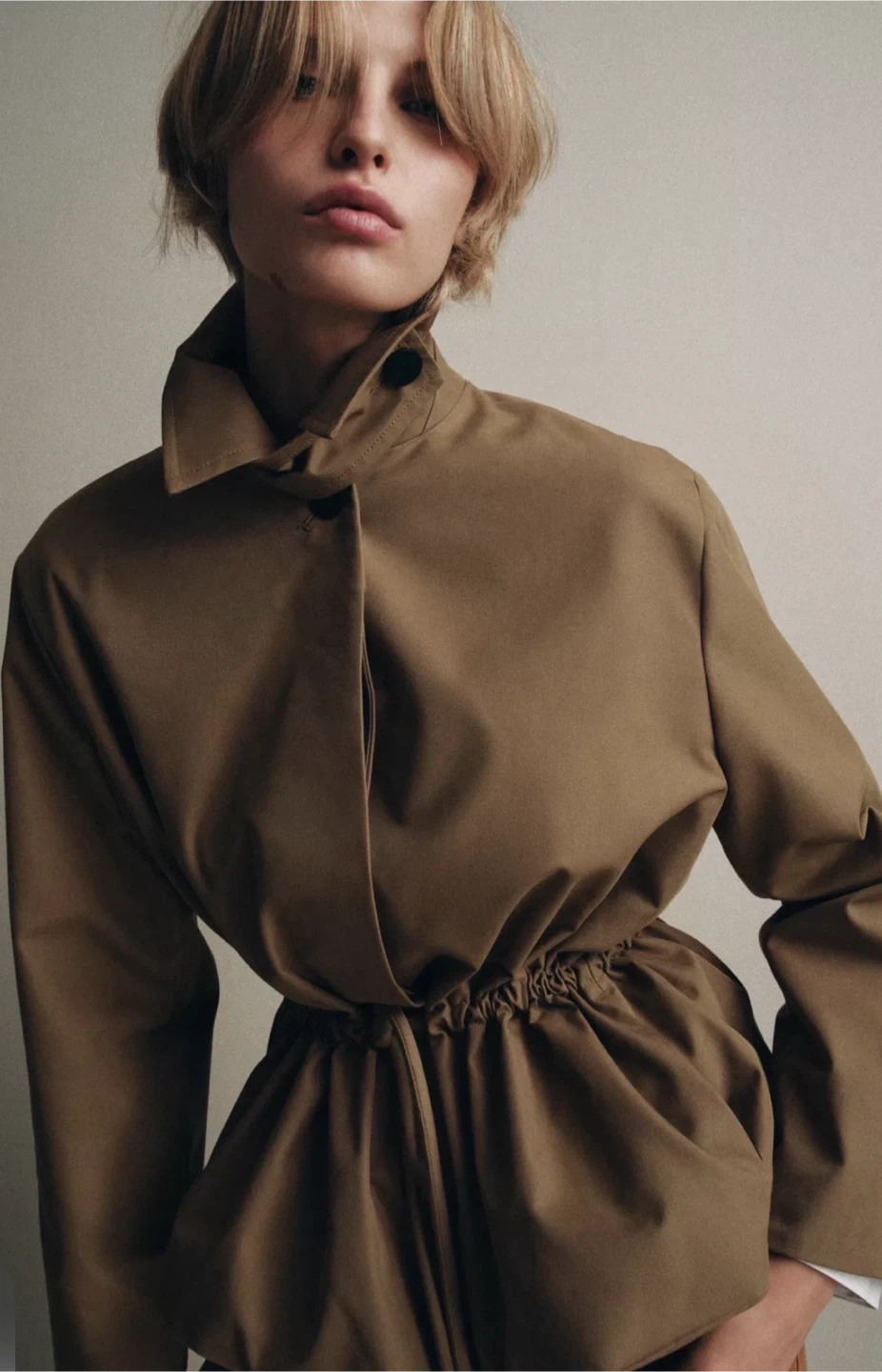 Zara Cinched Waist Jacket