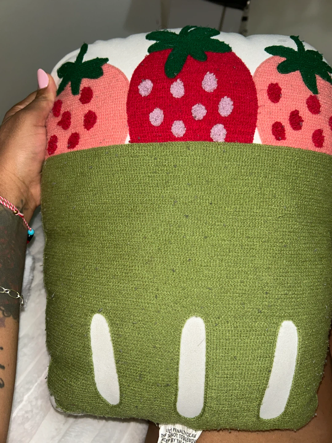 Strawberry Shaped Pillow