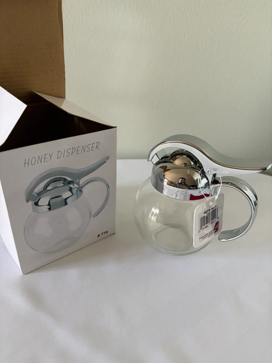 Honey Dispenser with Chrome Accents - photo 2