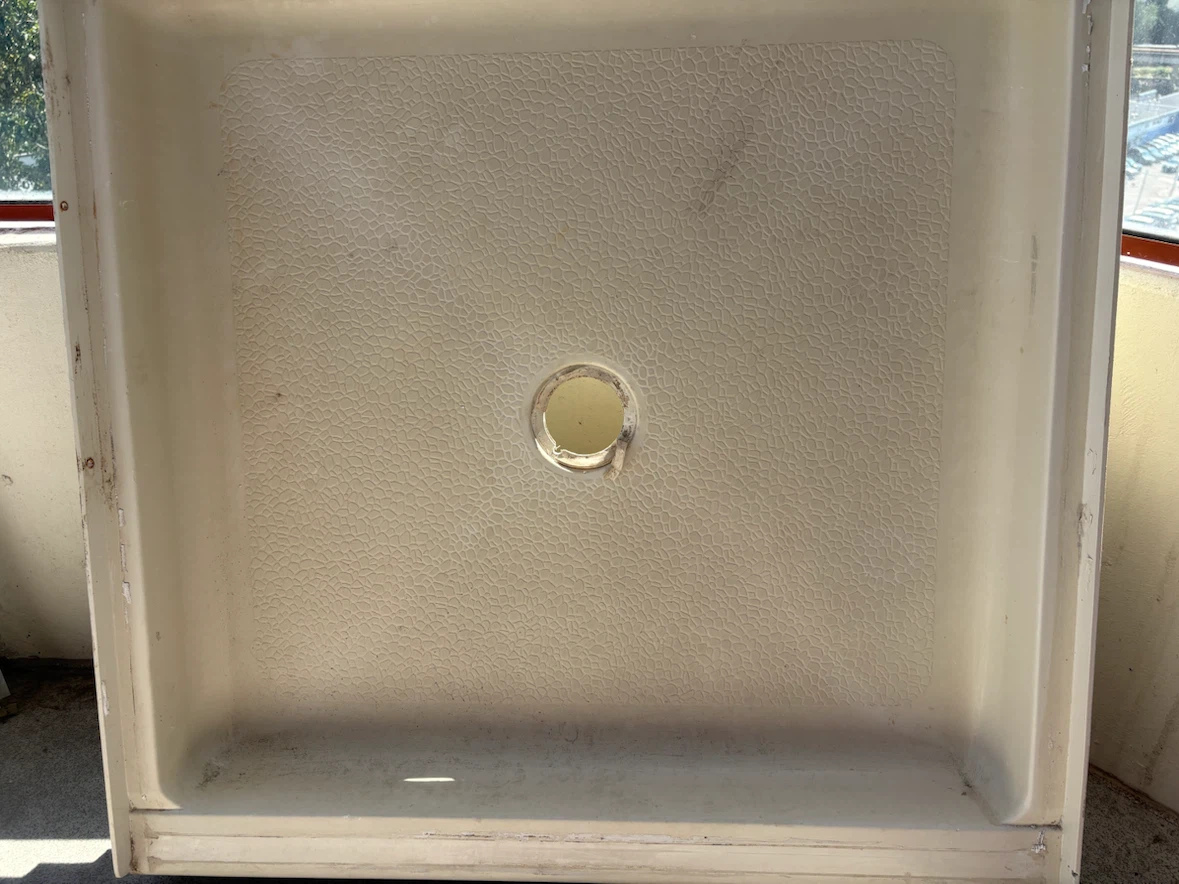 Cream Shower Base used - photo 2