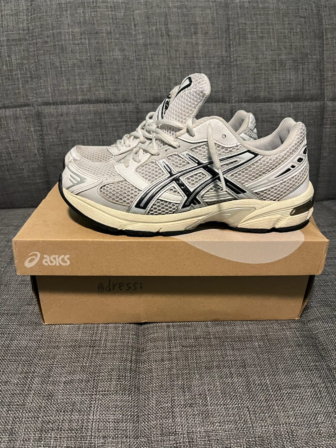 Asics Gel-1130 - Size 8 (Men's) - White/Cloud Grey