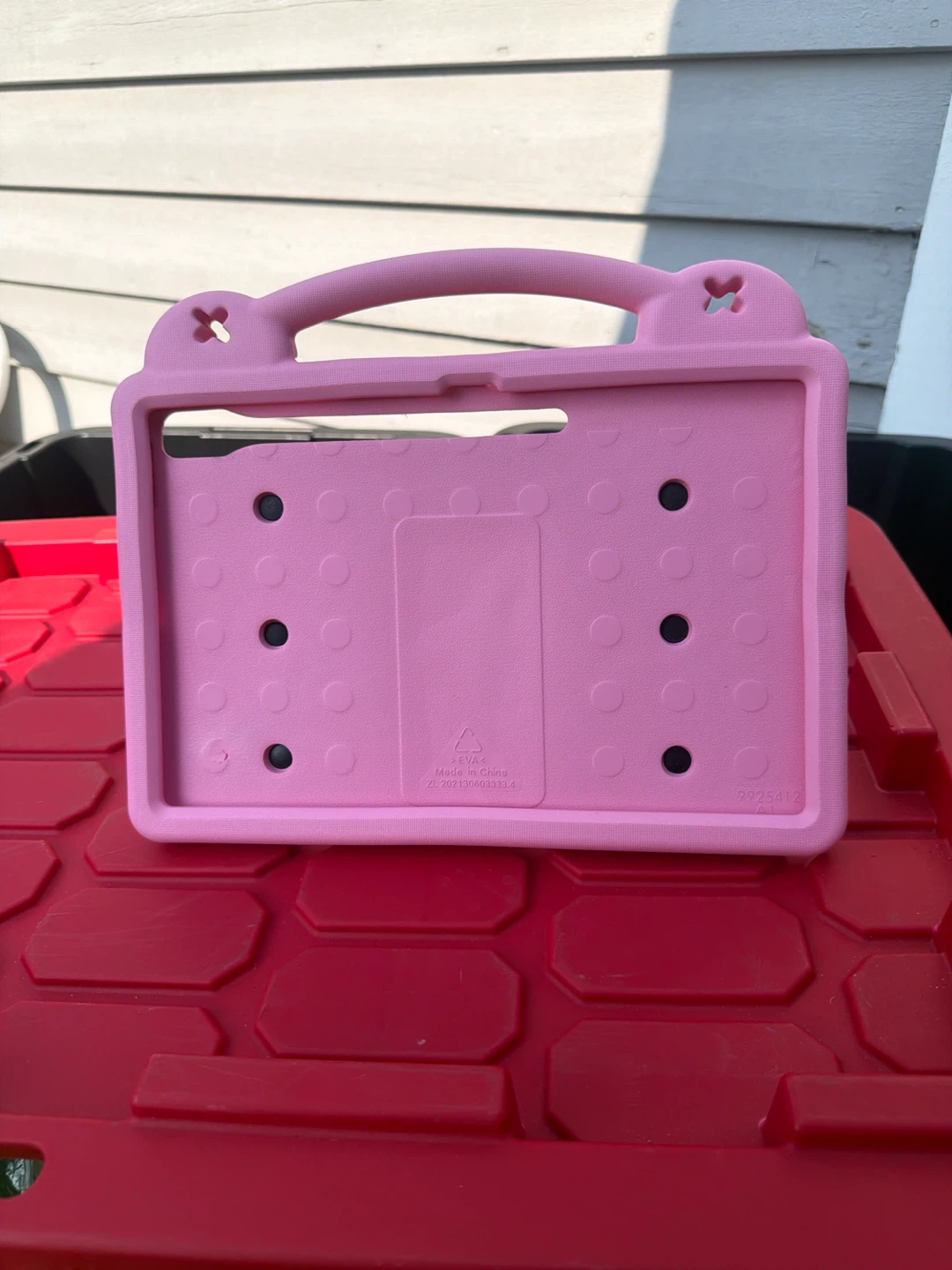 Pink case for tablet