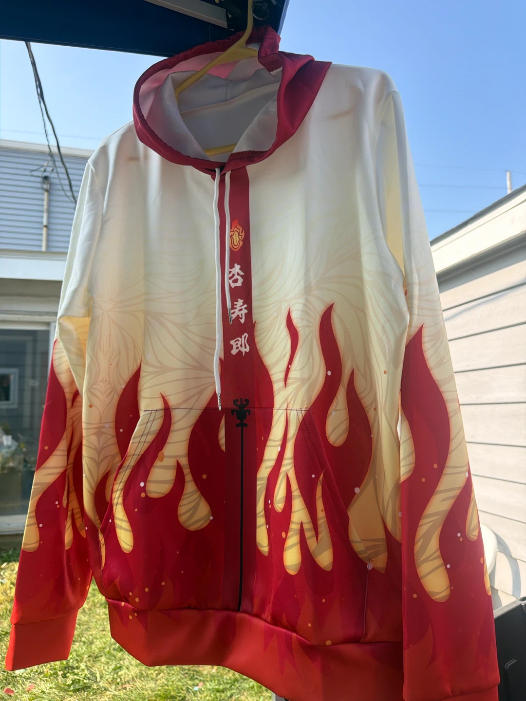 Anime Flame Hoodie