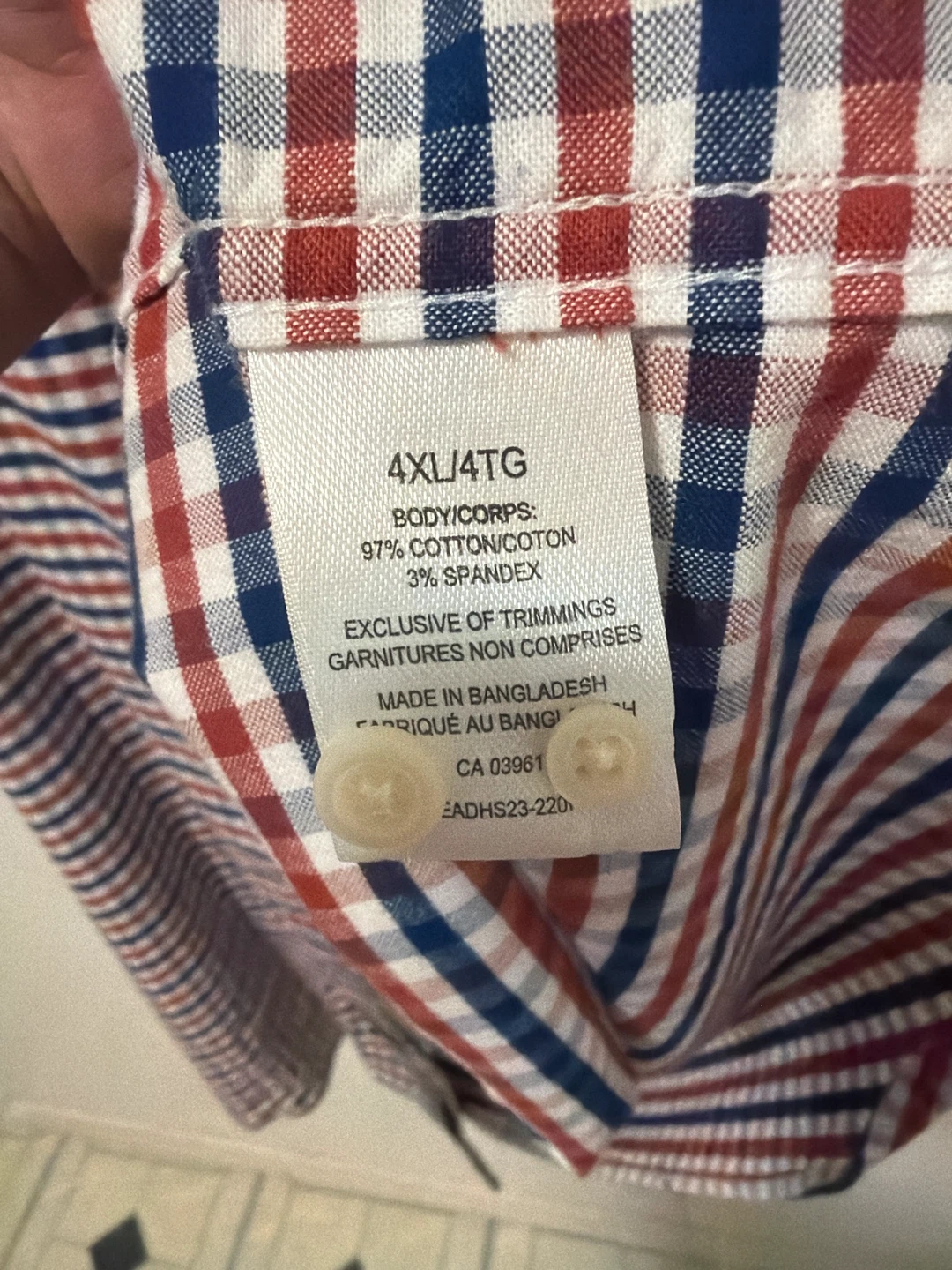 Denver Hayes Classic Fit Plaid Short Sleeve Button-Up Shirt - photo 5