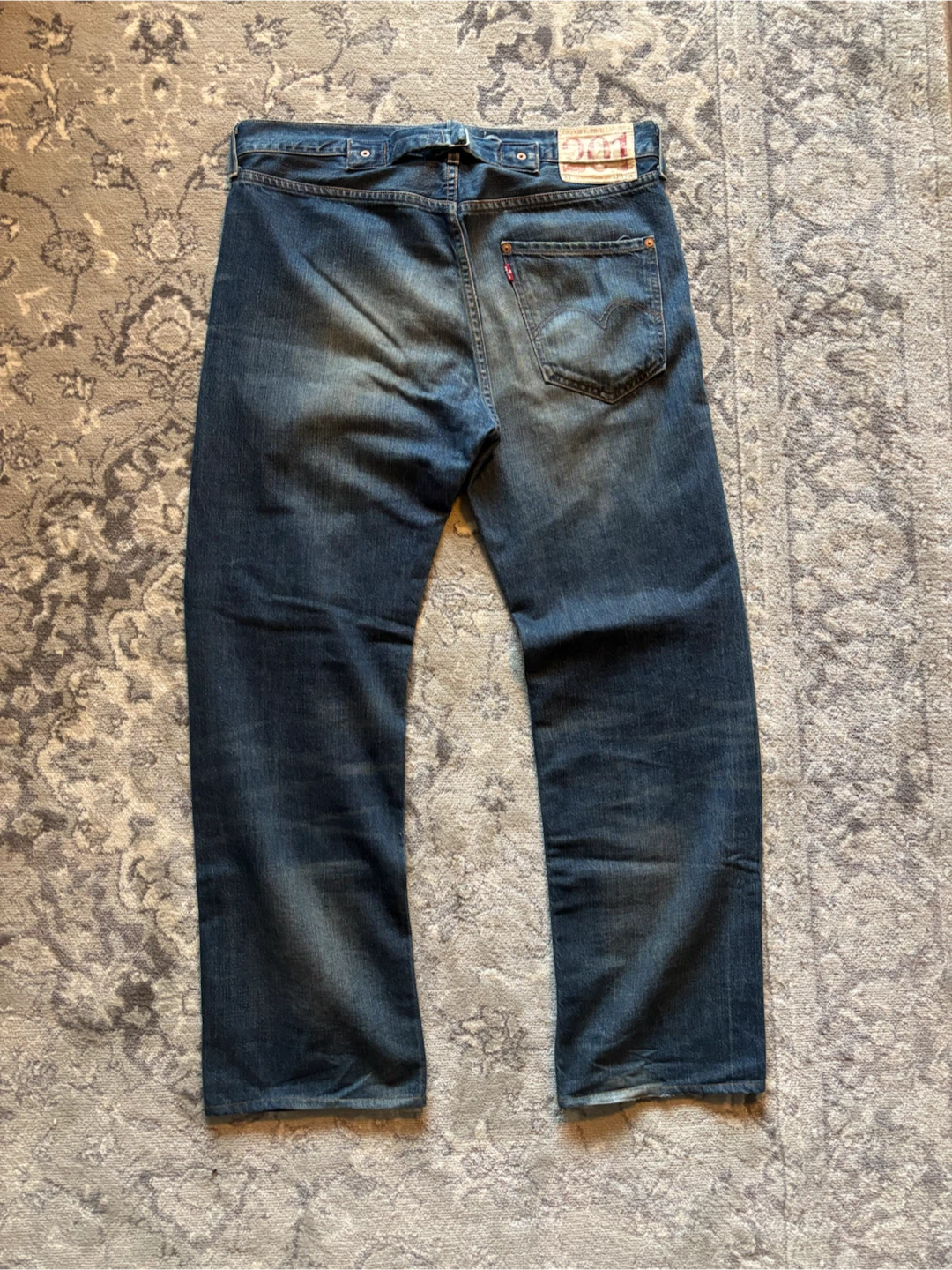 Levi's 201 Button Fly Jeans - photo 4