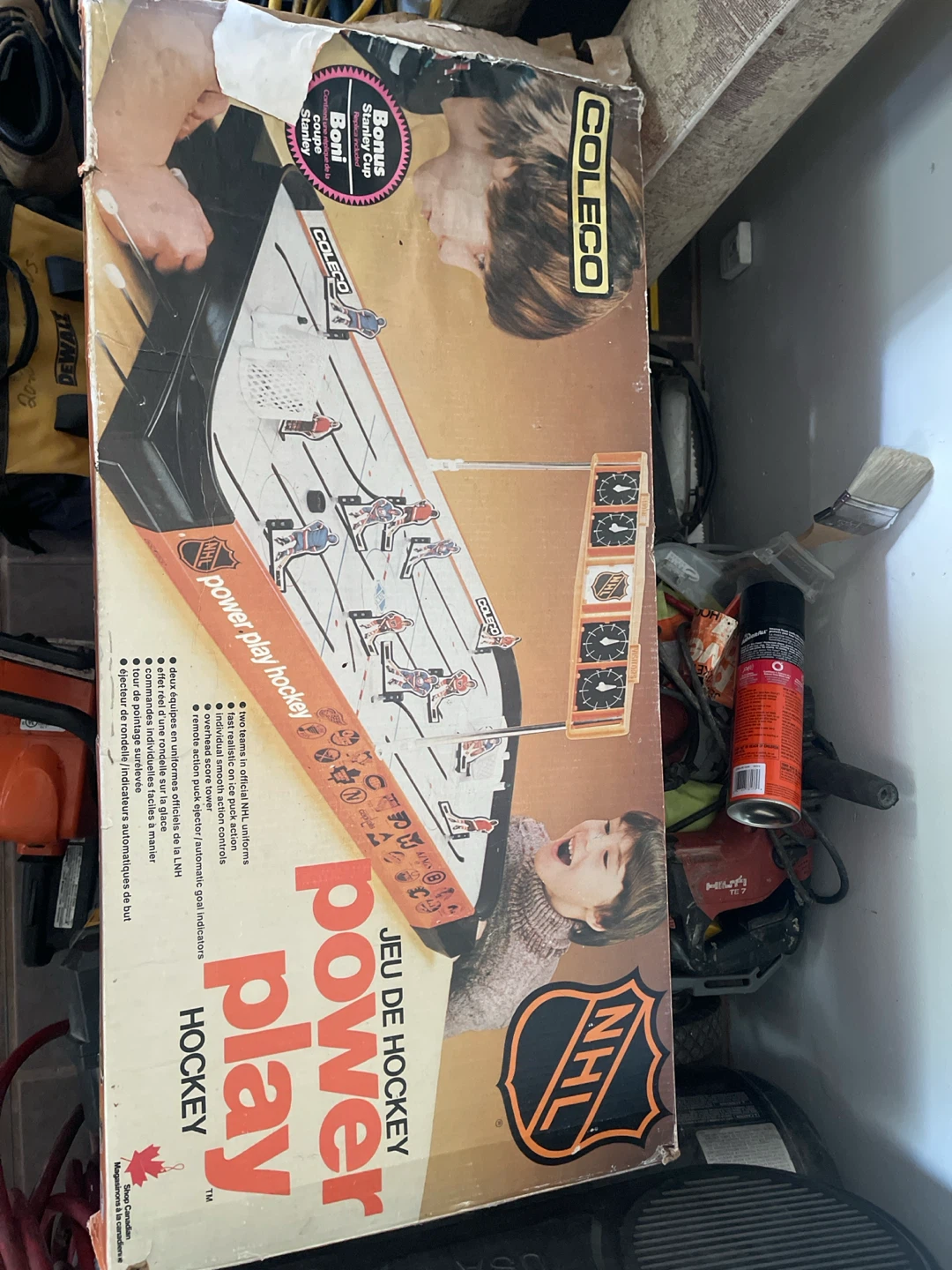 Coleco Power Play Hockey Tabletop Game