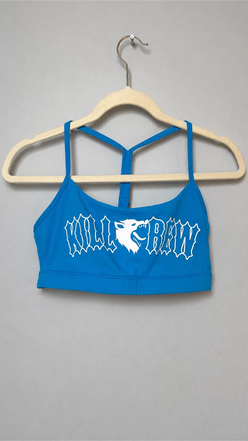 Kill Crew Apparel Blue Sports Bra