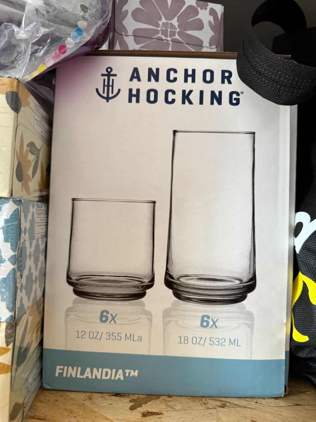 Anchonr Glasses  Set