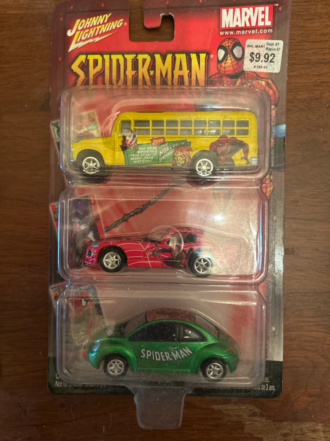 Johnny Lightning Spiderman Toy Cars Set BNIB - photo 3