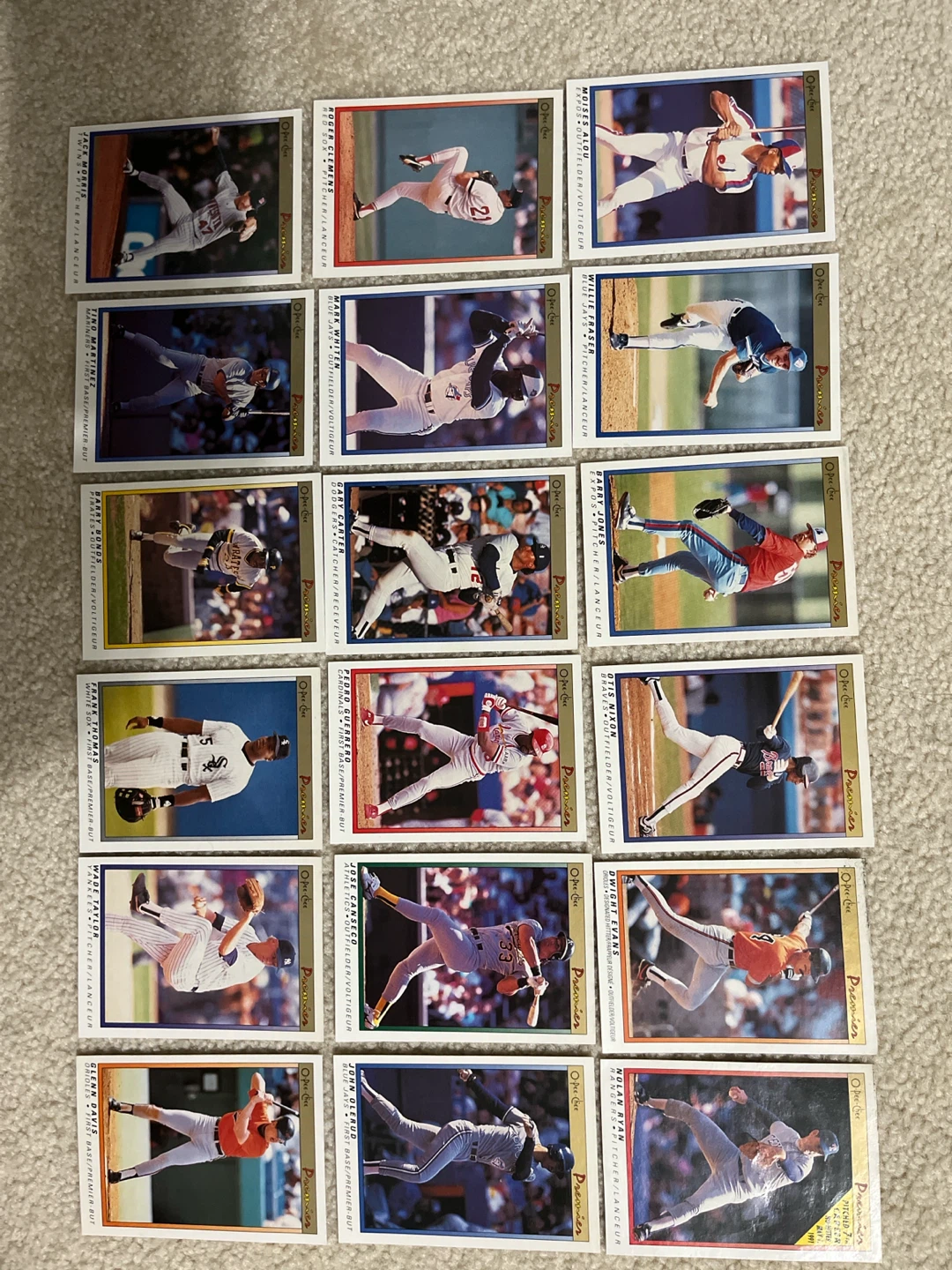 O-Pee-Chee Premier Baseball Cards Collection