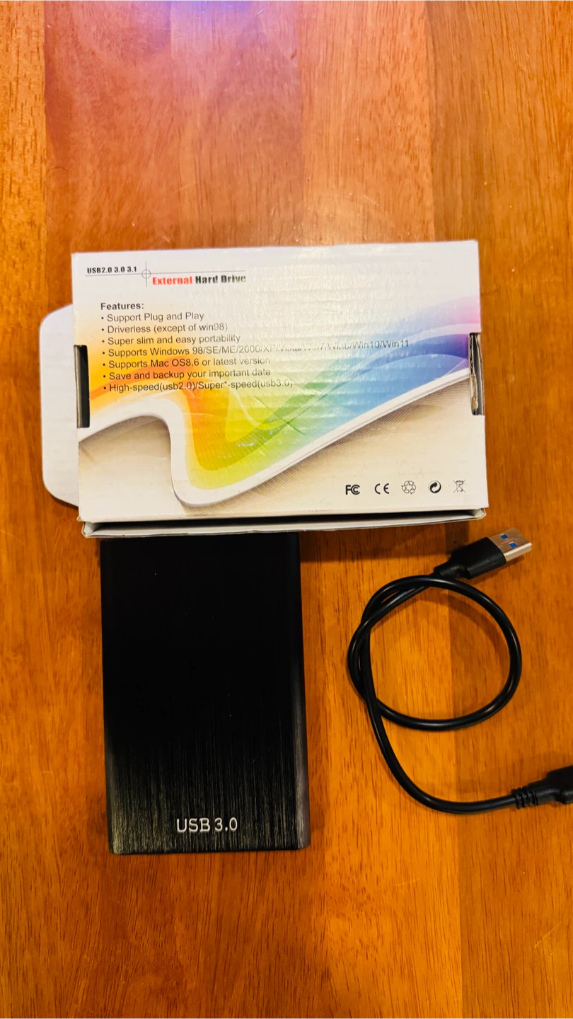 2TB External Hardrive
