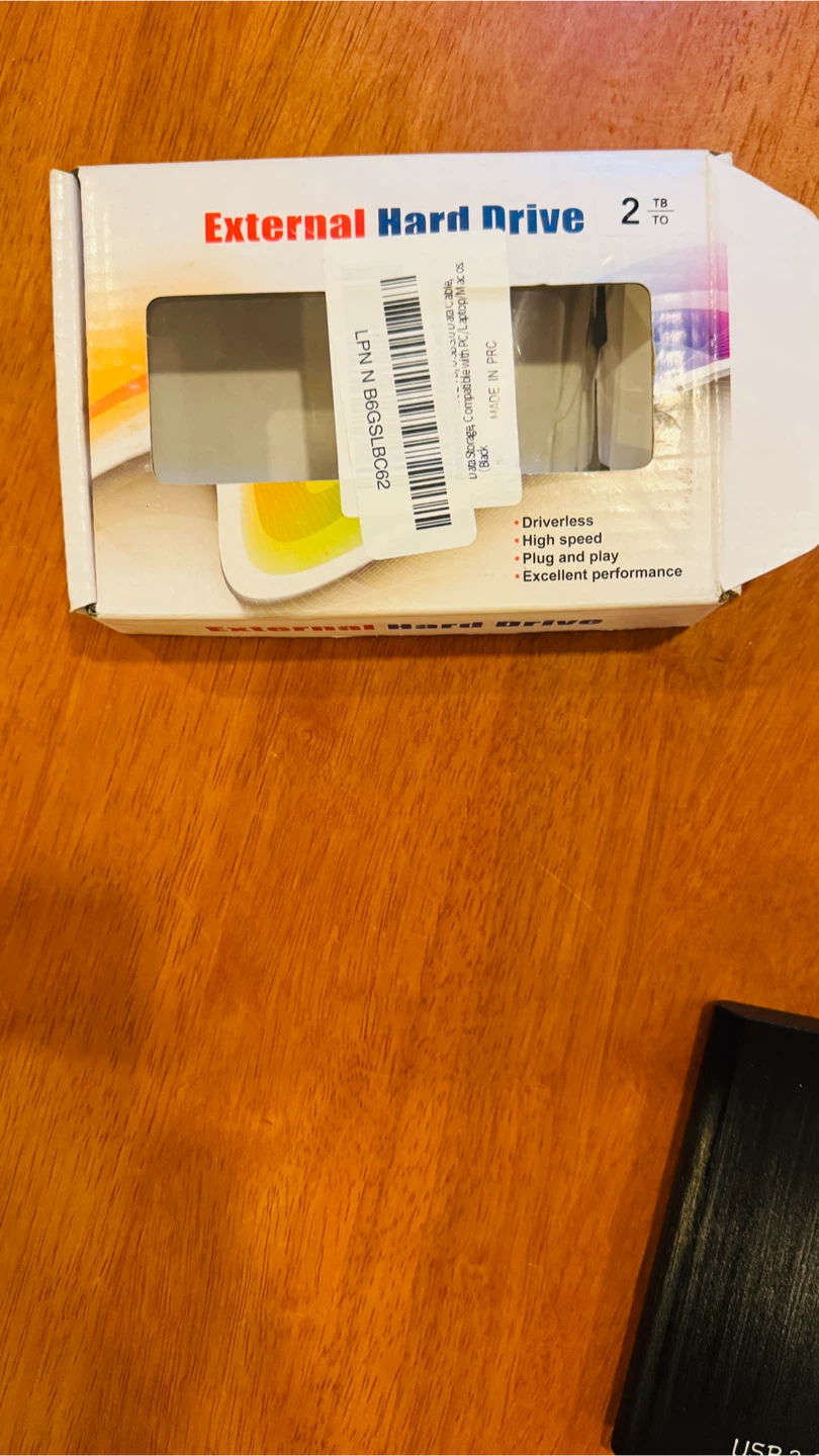 2TB External Hardrive - photo 2