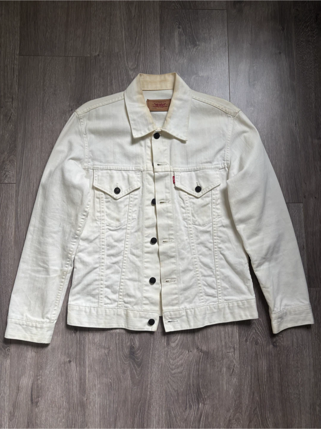 Levi's White Trucker Jacket