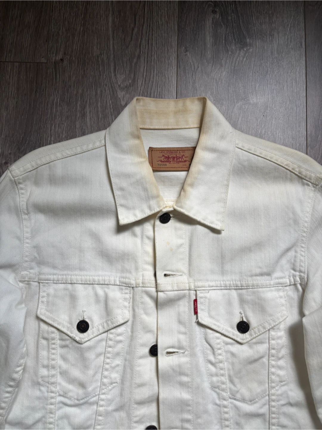 Levi's White Trucker Jacket - photo 3