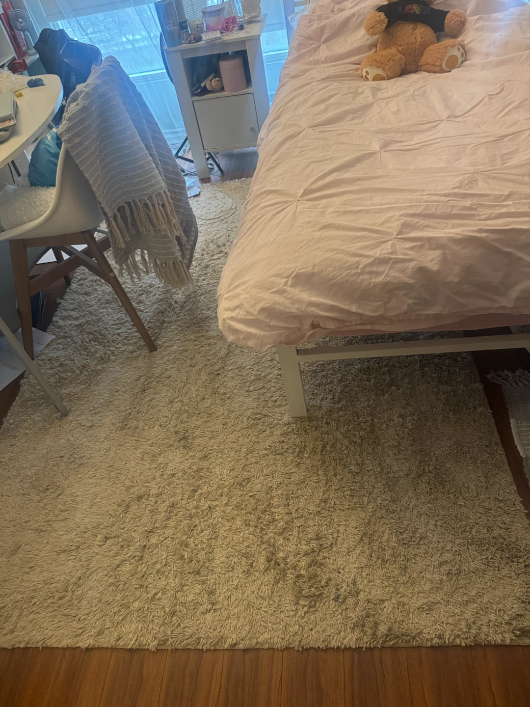 Shag Beige Area Rug - photo 4