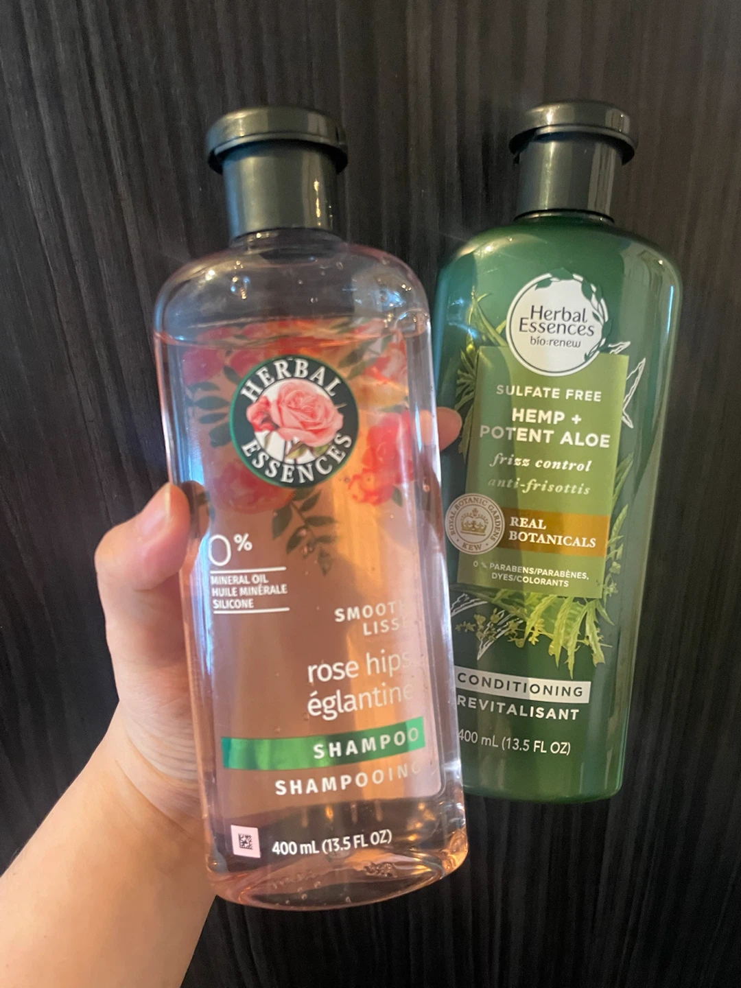 Shampoo and conditioner