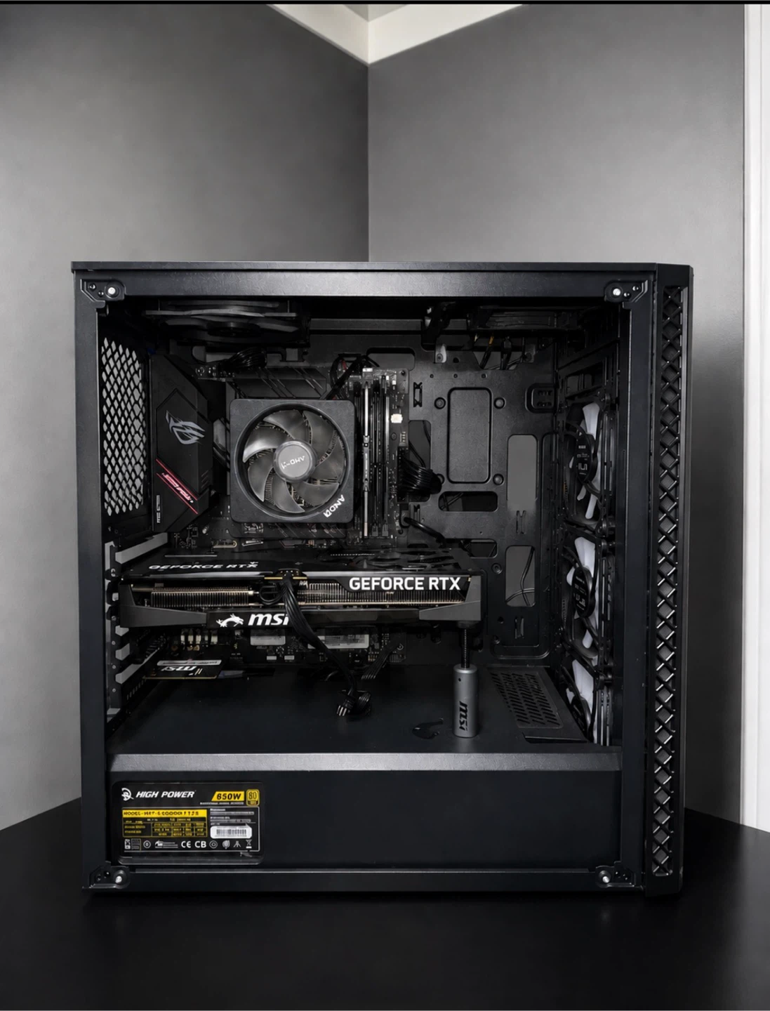 Montech PC Case with RGB Fans