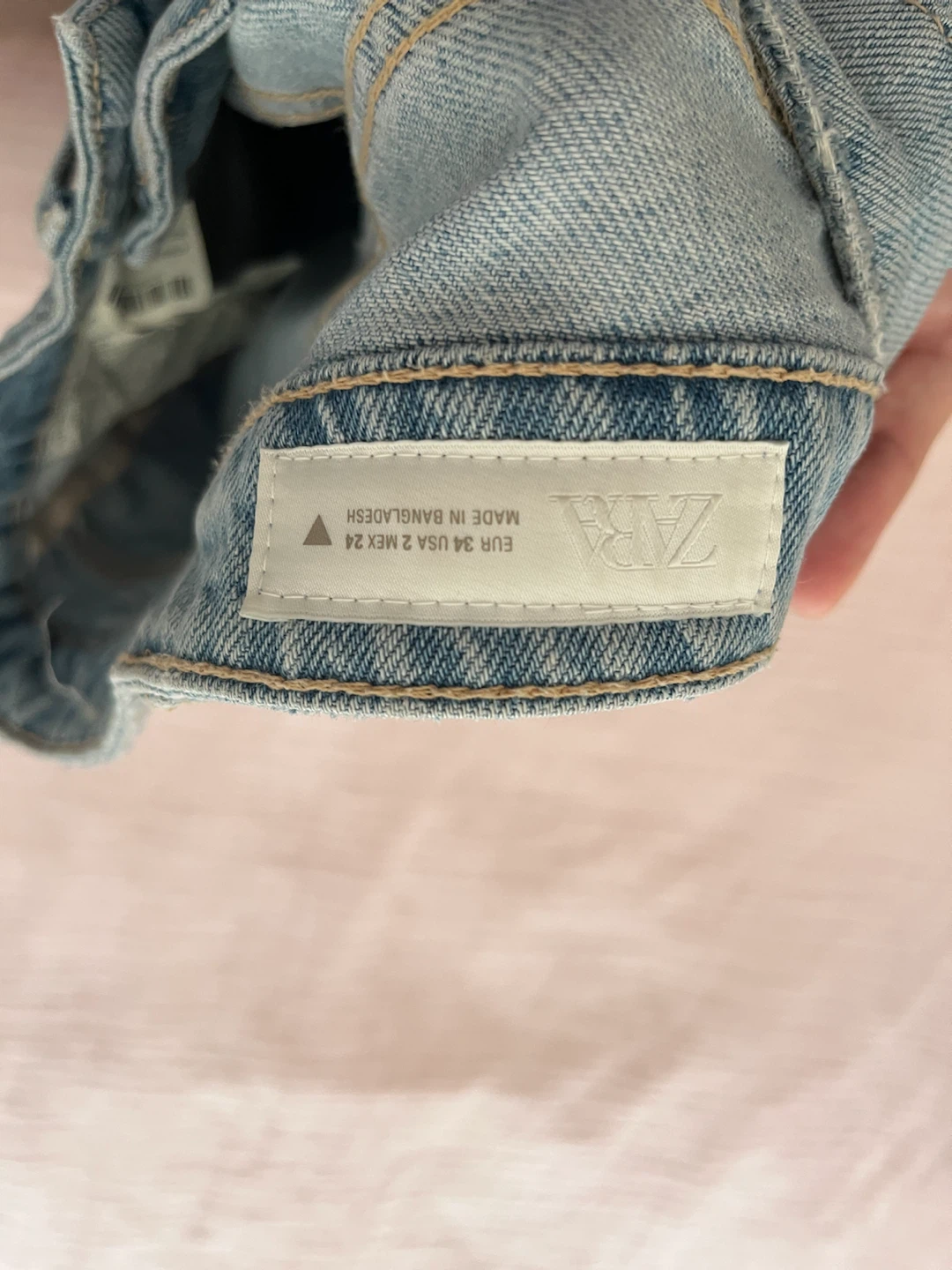 Zara Denim Shorts Size EUR 34 - photo 4
