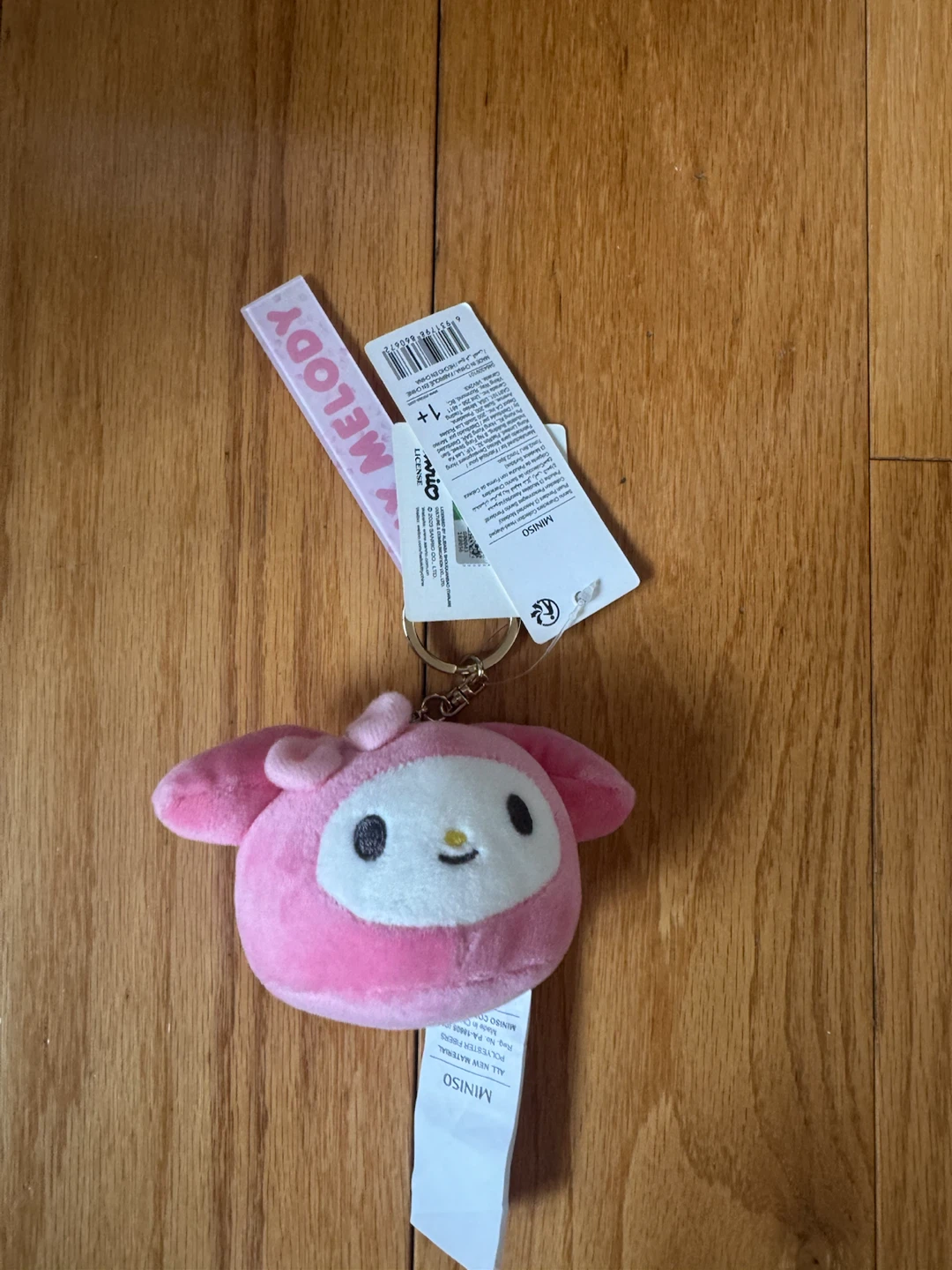 My Melody Plush Keychain