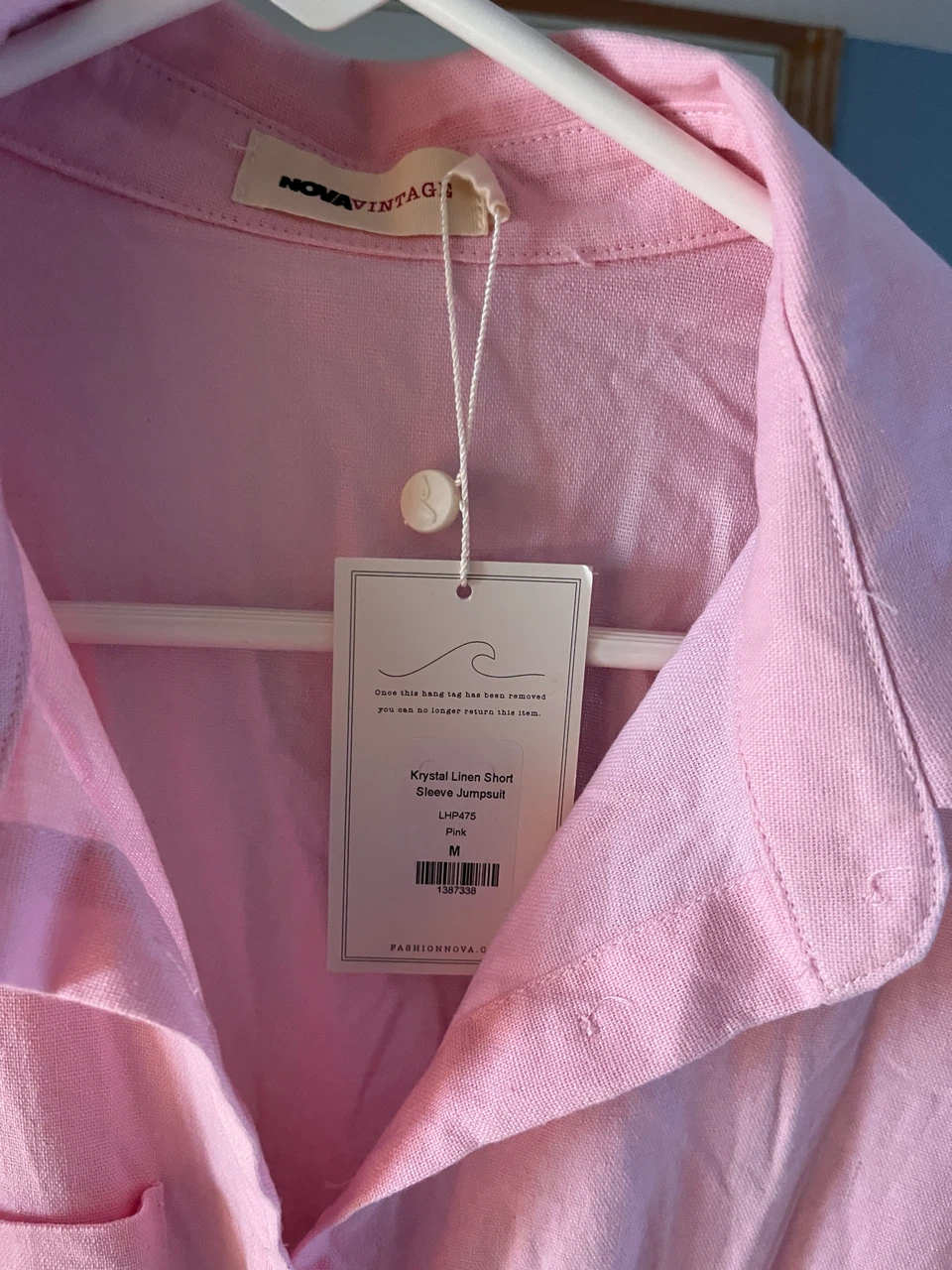 Vintage Linen /cotton Jumpsuit - photo 2