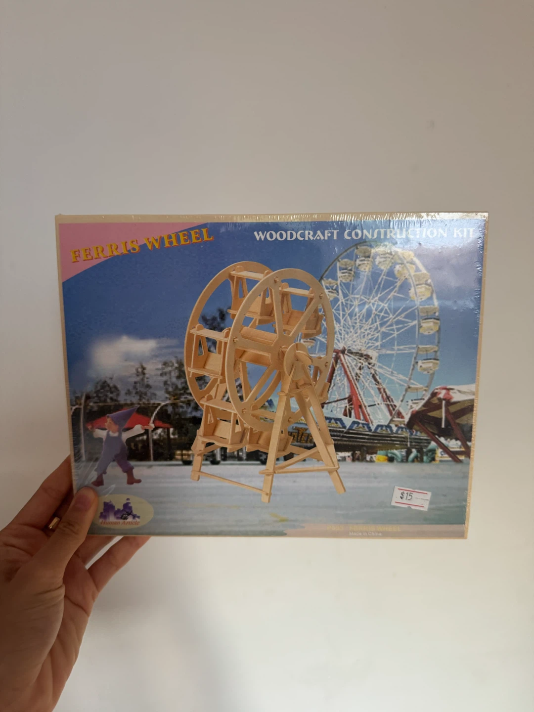 Woodcraft Construction Kit - Ferris Wheel