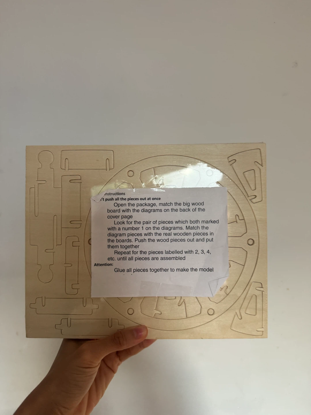 Woodcraft Construction Kit - Ferris Wheel - photo 2