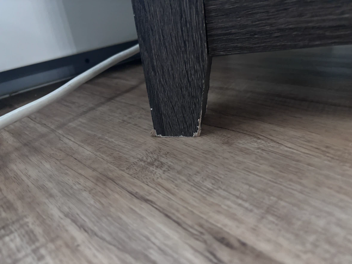 Dark Wood TV Stand - photo 2
