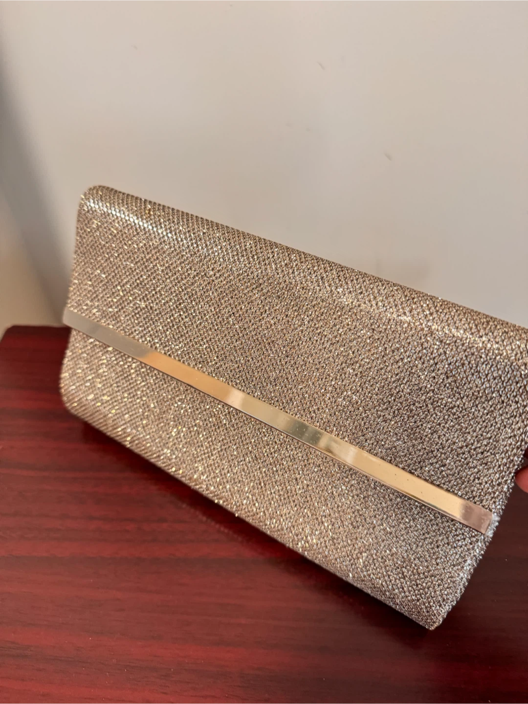 Sparkly Gold Clutch Purse - photo 3