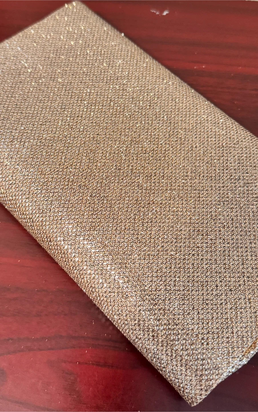 Sparkly Gold Clutch Purse - photo 5