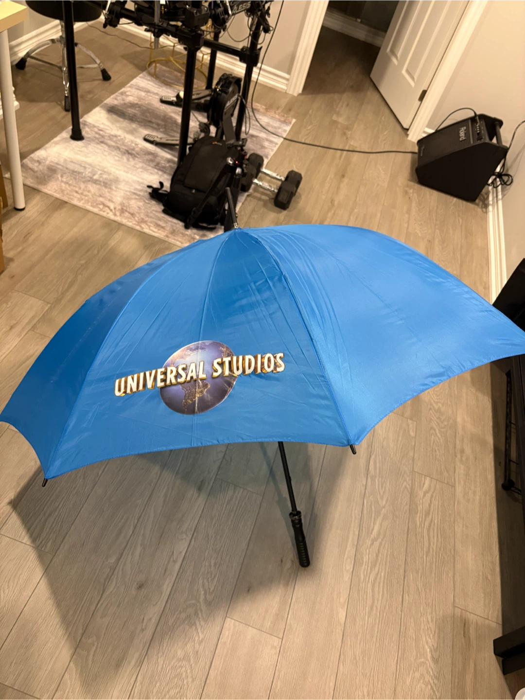 Blue Universal Studios Umbrella
