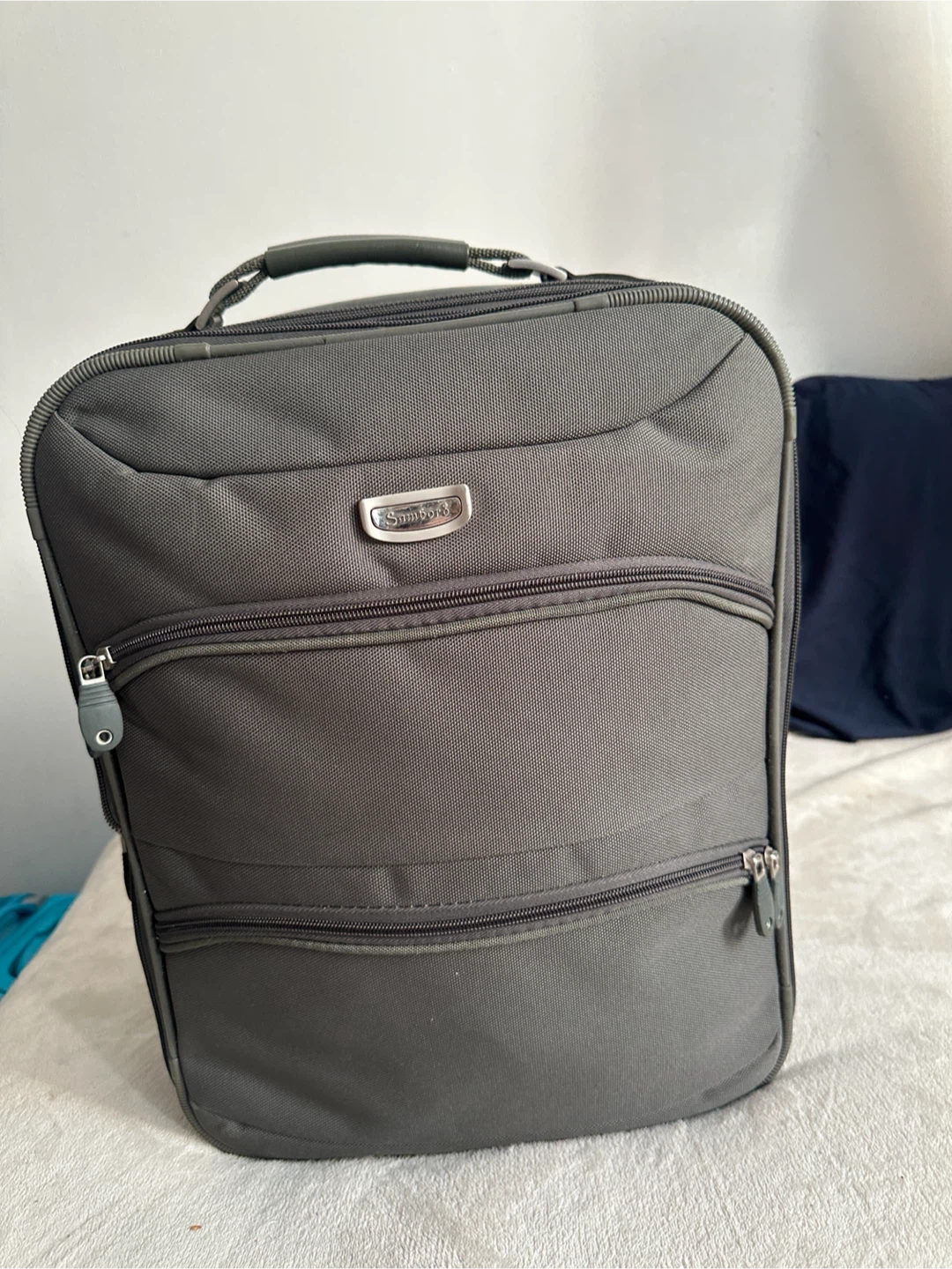 Samsonite Grey Carry-On Spinner Luggage