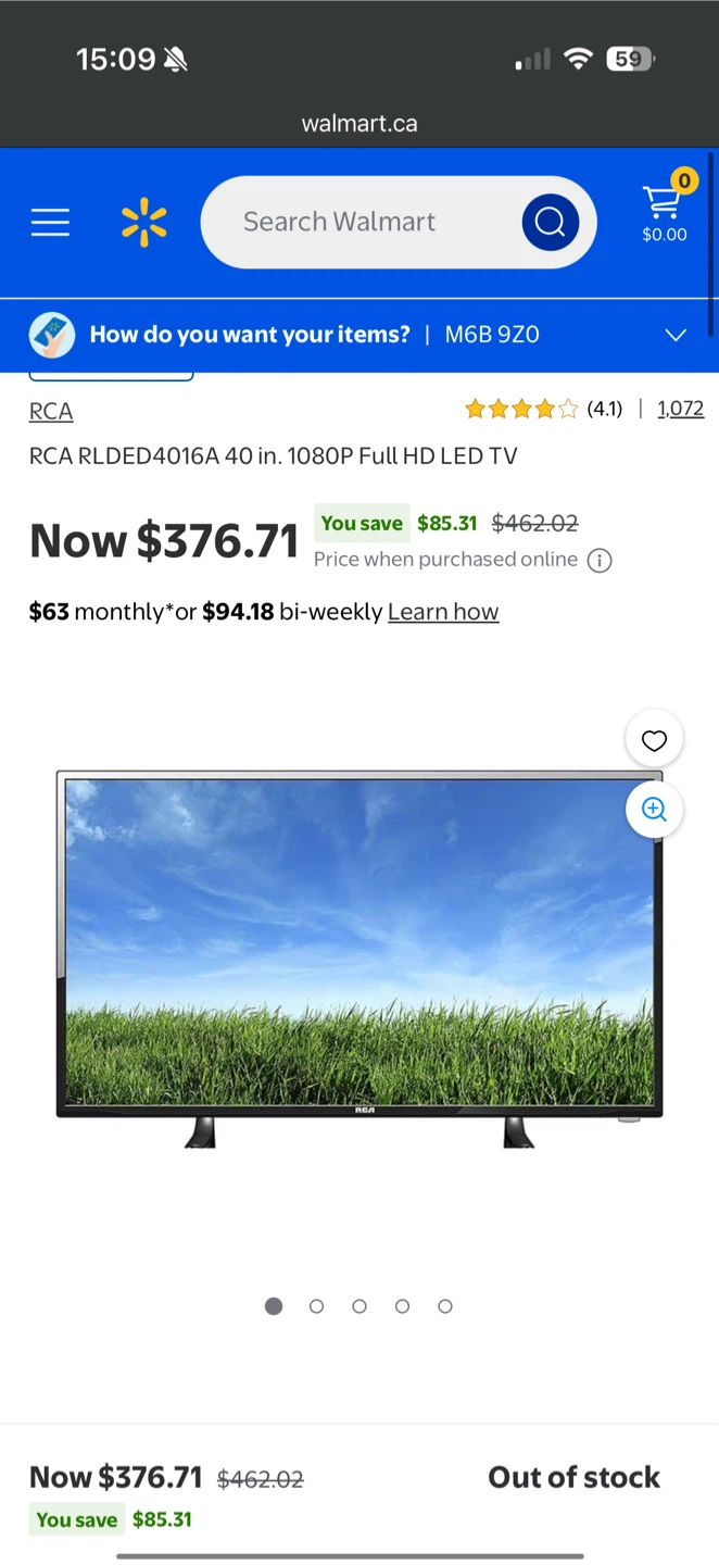 RCA 40 inch 1080P Full HD LED TV RL DED4016A-C - photo 4