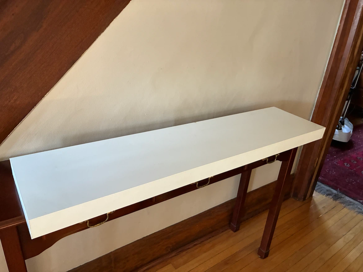 $5 IKEA LACK Wall floating Shelf 110x26 cm white Donlands O'Con
