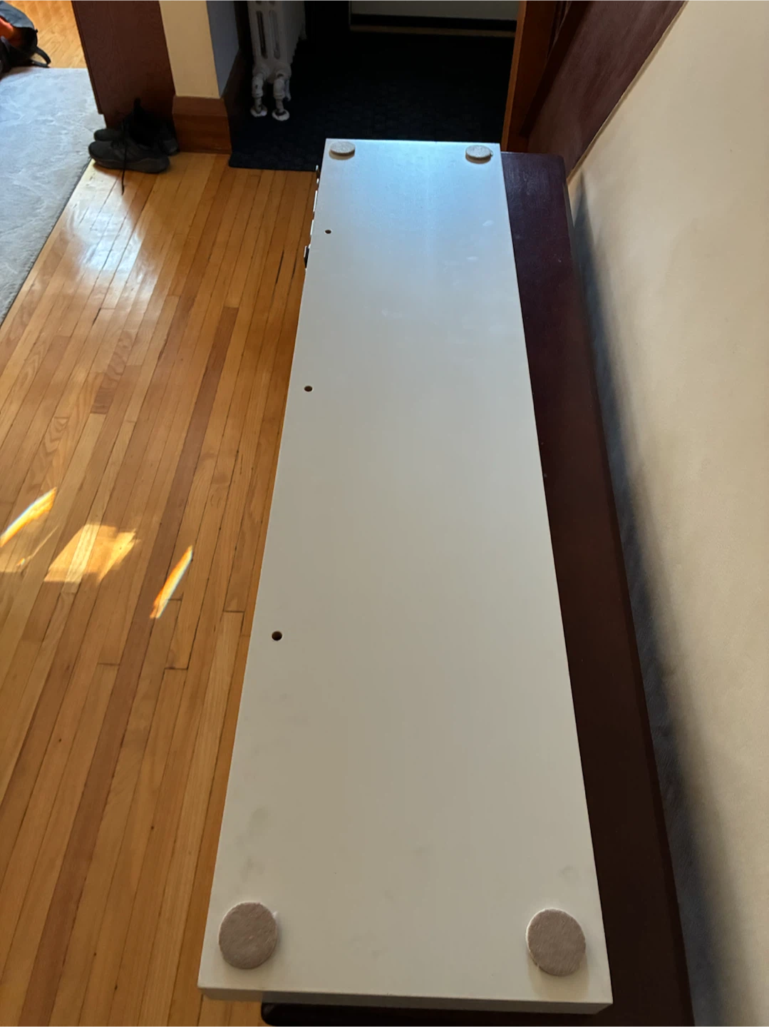 $5 IKEA LACK Wall floating Shelf 110x26 cm white Donlands O'Con - photo 4