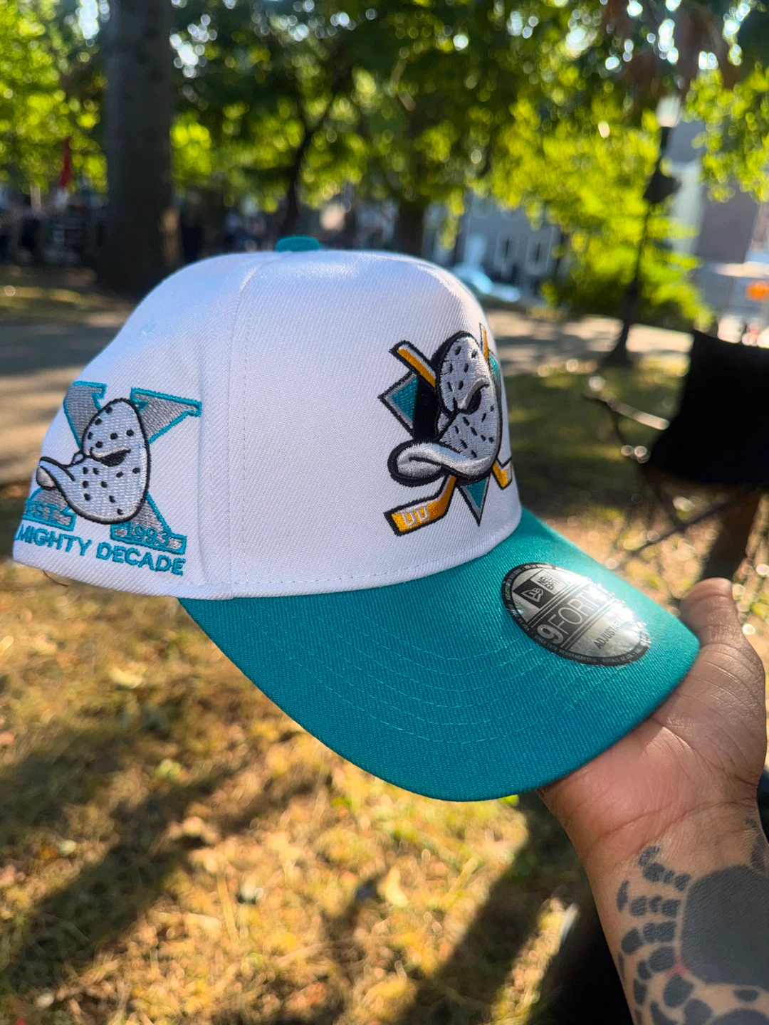 New Era Mighty Ducks 9FORTY Adjustable Hat - photo 2
