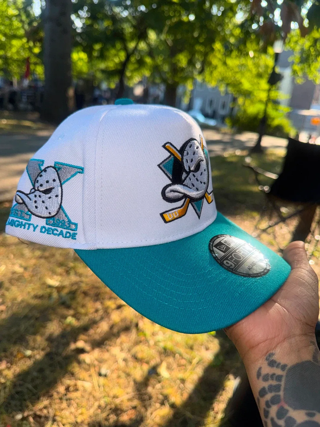 New Era Mighty Ducks 9FORTY Adjustable Hat - photo 2