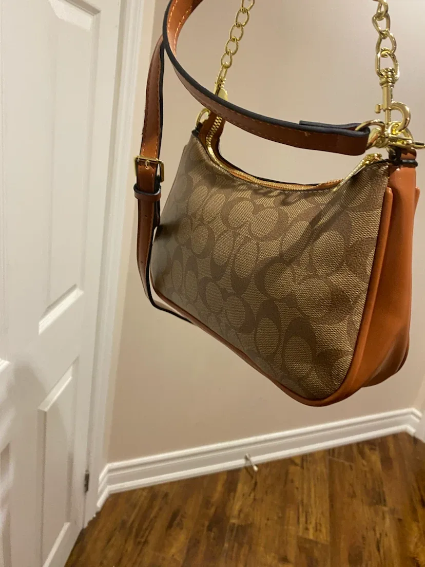 Coach Monogram Shoulder Bag - photo 5